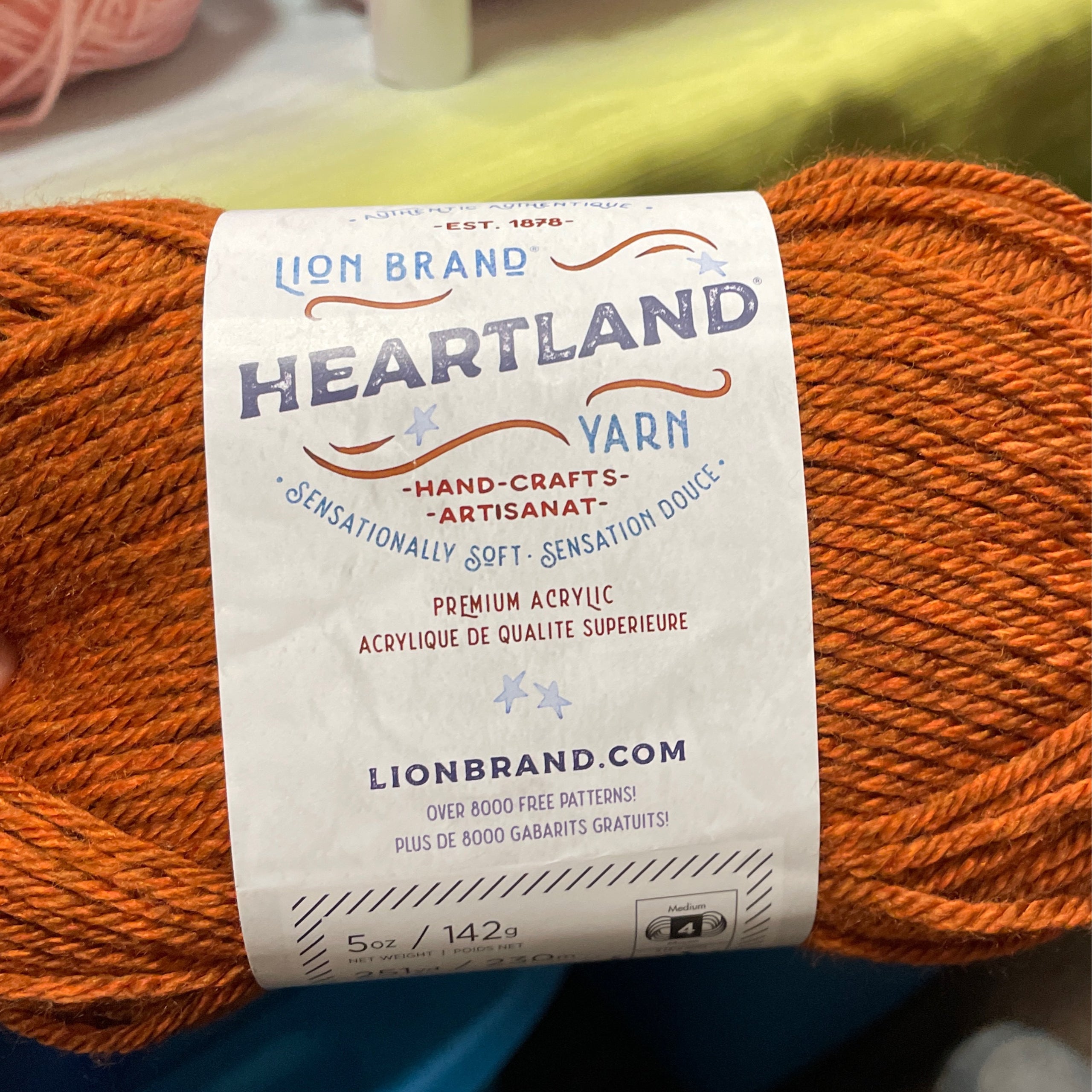 Lion Brand Heartland  Great Lakes Yarn & Creations